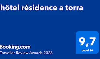 Booking.com Traveller Review Awards dell'Hôtel Résidence A Torra