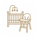 Babyausstattung im Studio bei Bastia