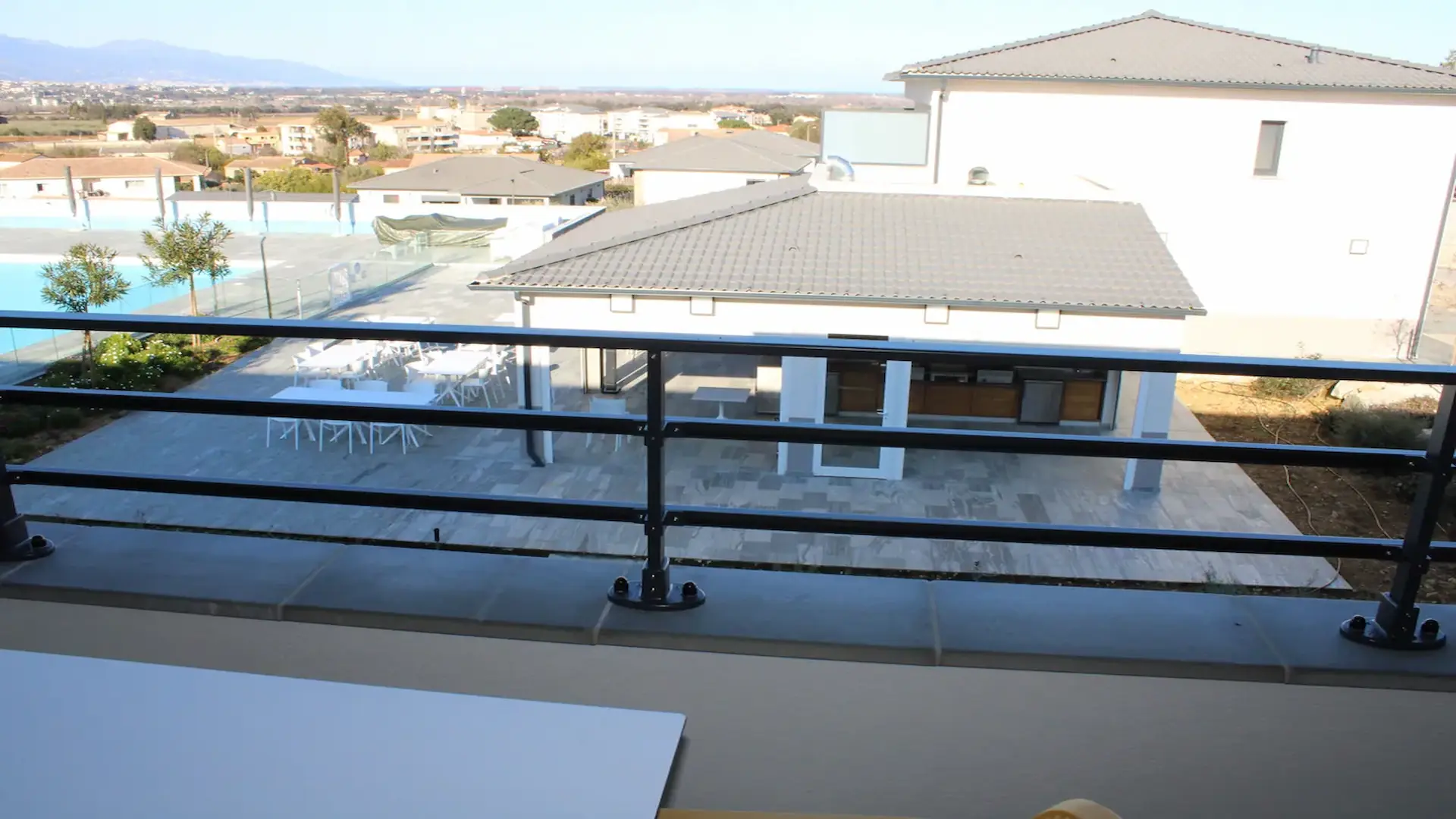 Studio mit privater Terrasse – Hôtel Résidence A Torra