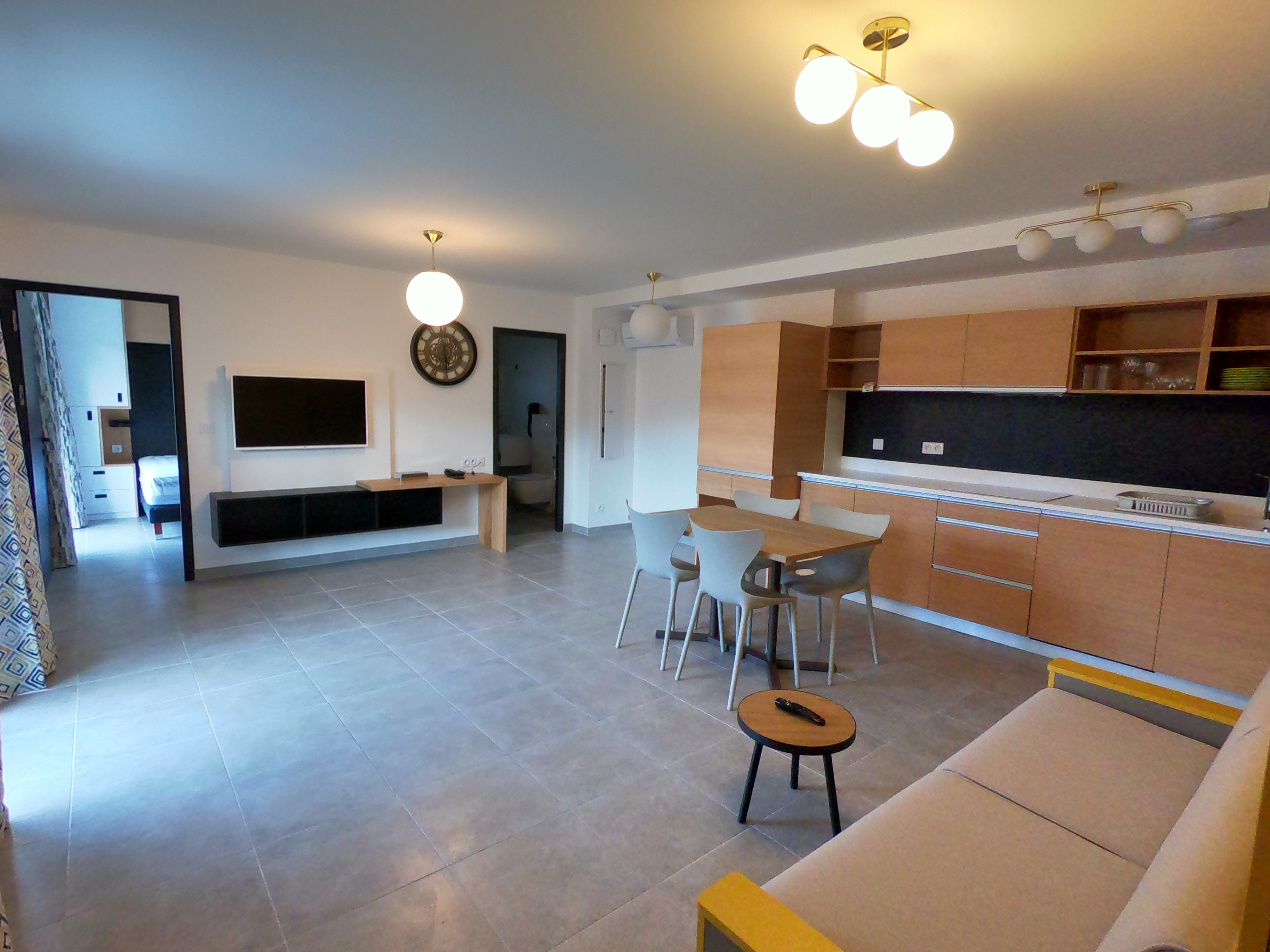 Superior one-bedroom apartment (T2) in corsica near Bastia.