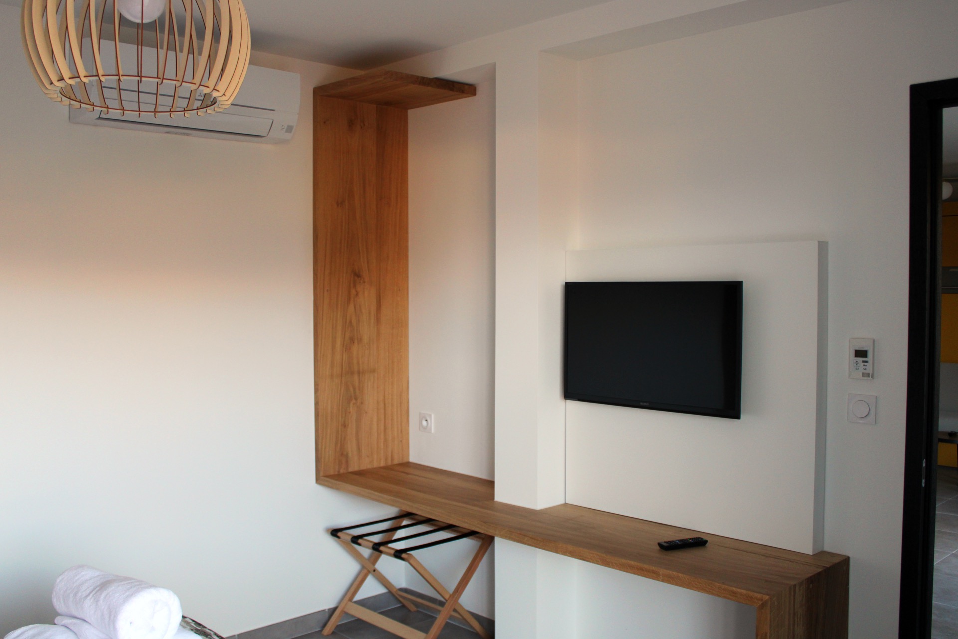 Superior one-bedroom apartment (T2) in corsica near Bastia.