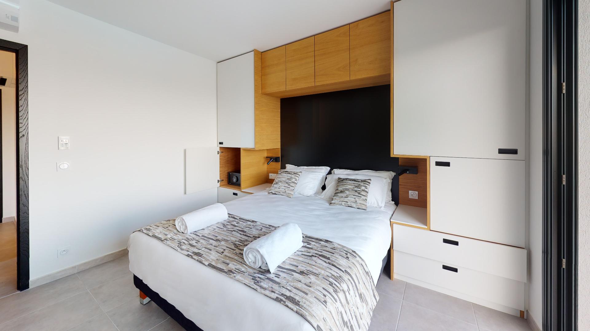 Two-bedroom apartment (T3) in Corsica near Bastia